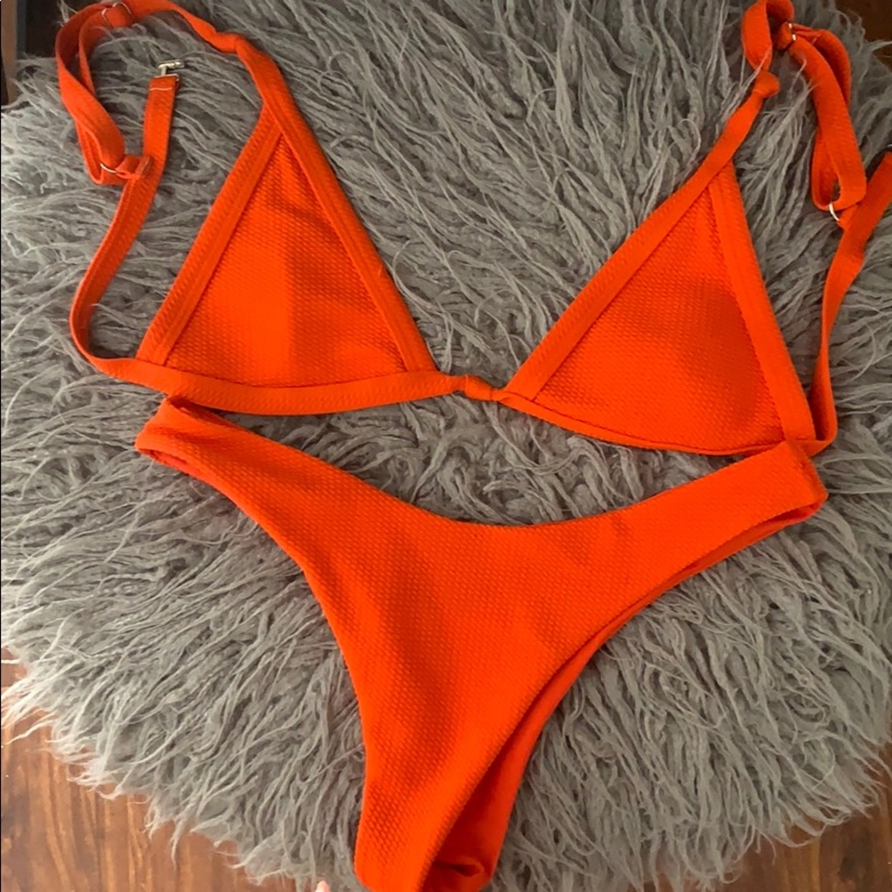 Zaful Orange Bikini